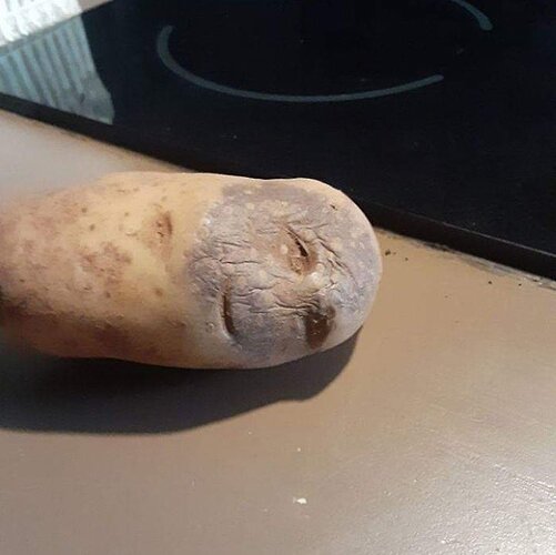 I know how this potato feels