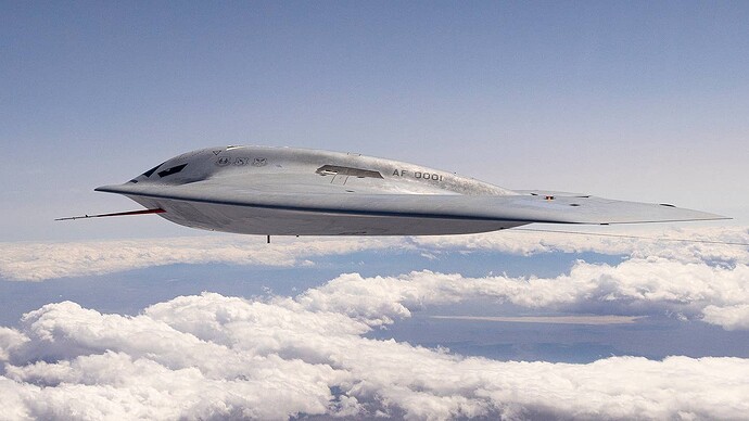 B-21 in flight