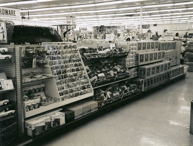 Boy, would I love to go back in time to see what's available to buy in this Viewmaster display