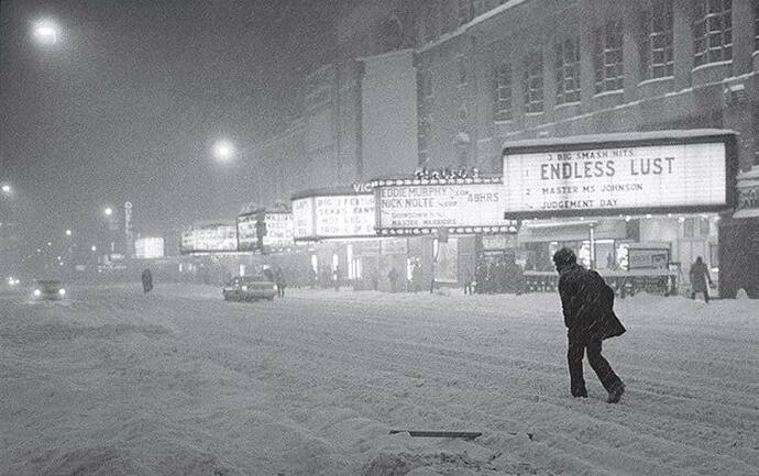 42nd Street in New York City in 1982