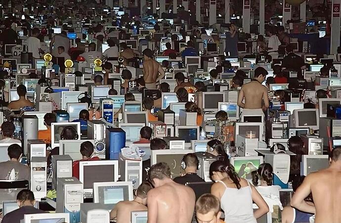Lan Party From 2002