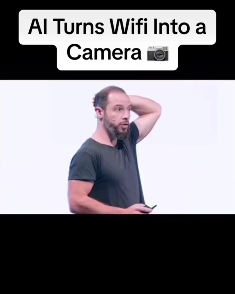 Ai Using Wi Fi Router As Camera AI Turns Wifi into a Camera? - Science and Technology - Giza Community