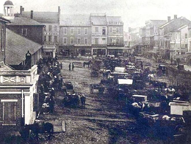 History 1850 Market Street Nashville, TN This is the oldest known picture of Nashville, TN