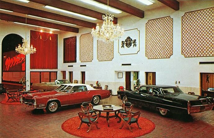 1968 Cadillac Showroom