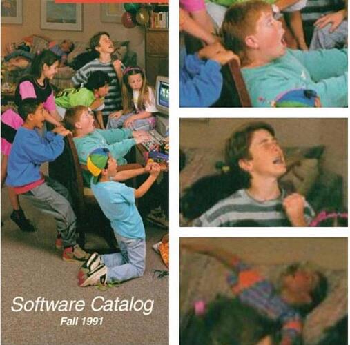 PC gaming in the 1990s as illustrated from this magazine.