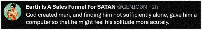 Screenshot 2023-04-30 at 23-41-35 Earth Is A Sales Funnel For SATAN (@GENIC0N) _ Twitter