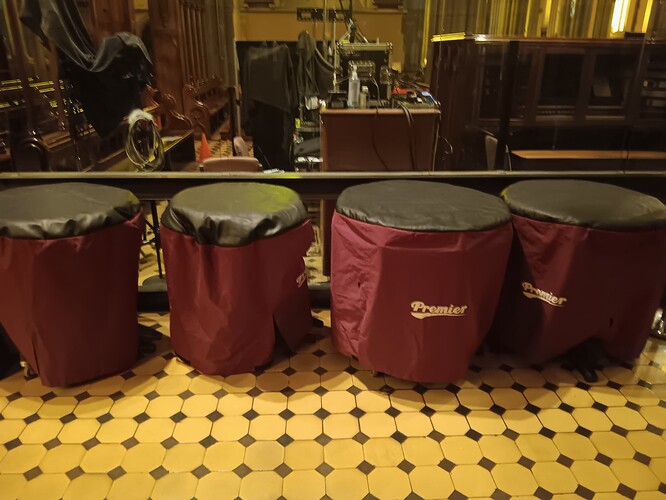Timps in St Pat's