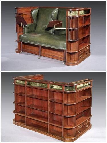 Victorian ingenuity A Reading Station by Charles Hindley & Co., London, с. 1890