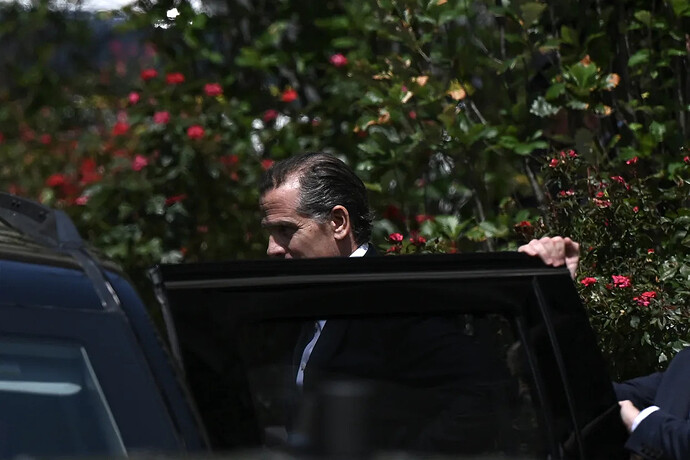 Hunter Biden, President Joe Biden’s son, leaves the U.S. District Courthouse in Wilmington, Del., July 26, 2023. (Kenny Holston/The New York Times)