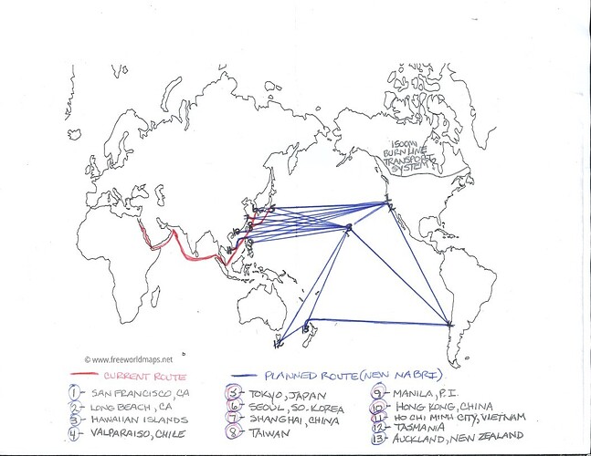 New Pacific Shipping Routes 052026