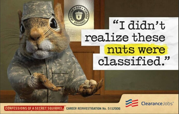 Secret Squirrel Intel