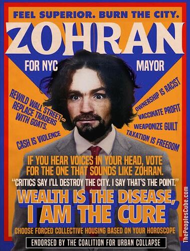 NYC political poster