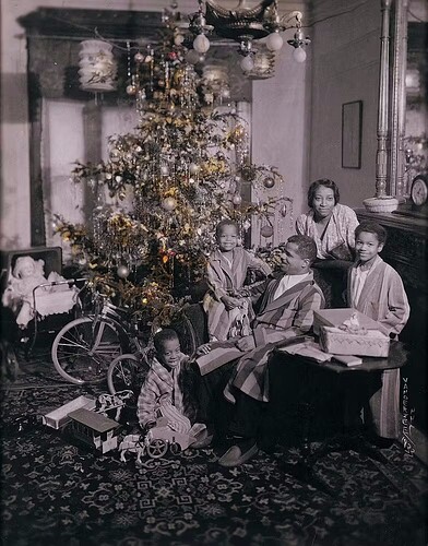 Christmas Morning 1933 by James Van Der Zee