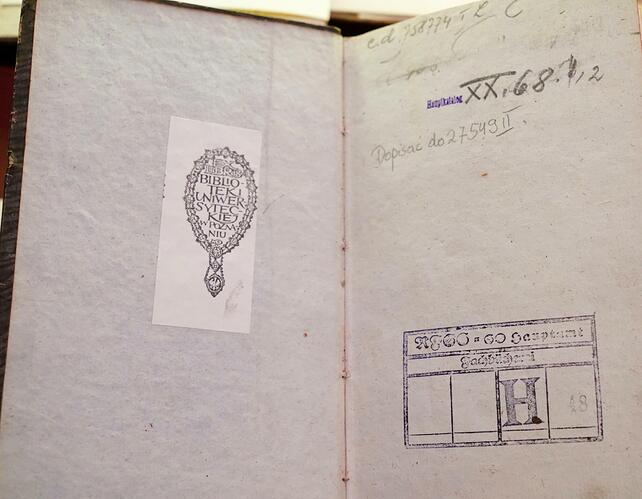 The collection was put together under the orders of SS chief Heinrich Himmler and some documents still bear Nazi stamps