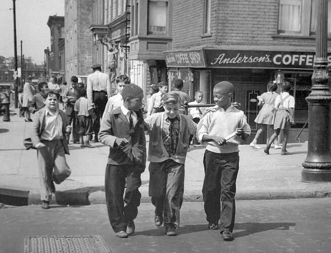 Ocean Hill, Brooklyn. (1940s)