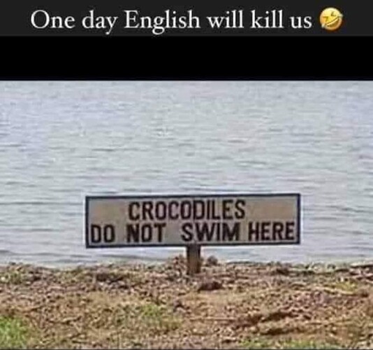 one day english will kill us
