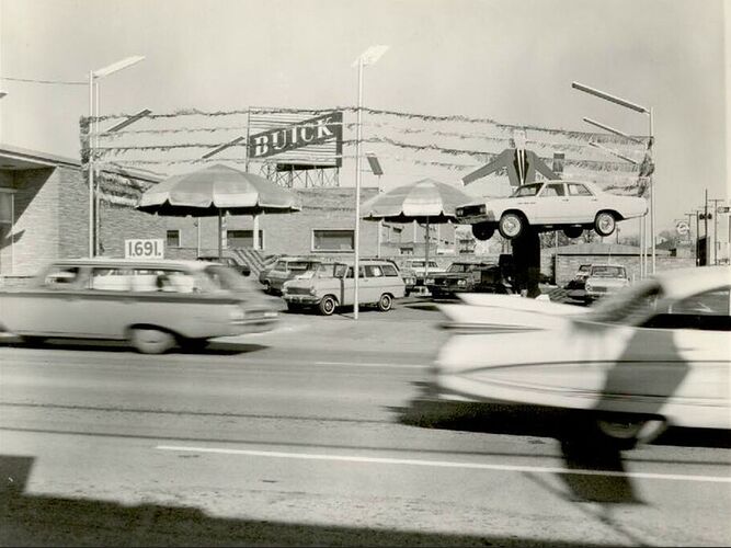1960s Buick Dealership