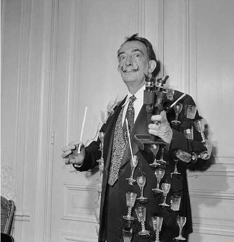 The drinks are on me - Salvador Dolli