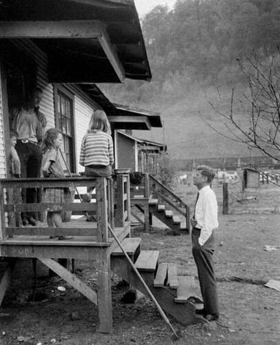 Before his presidency began, John F. Kennedy was just an underdog candidate hoping to somehow win. Here, he campaigns in West Virginia in 1960
