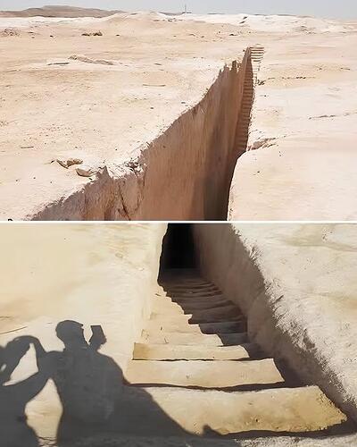 The recent discovery of a staircase in the desert near the Giza Plateau has prompted significant interest and inquiry
