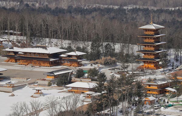 Falun Gong’s Dragon Springs compound in Otisville, N.Y.