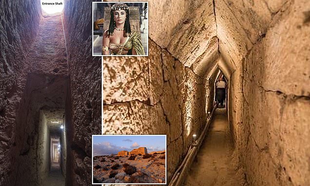 Underground Tunnel Found Beneath Egyptian Temple May Lead To Cleopatra ...