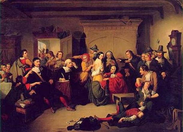 ‘Examination of a Witch’ by T. H. Matteson. (Public Domain)