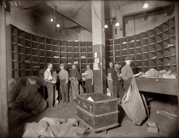 mail sorters feb 3 1913 in ny post office